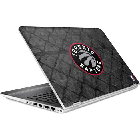 NBA Toronto Raptors Black Rust HP Pavilion Skin